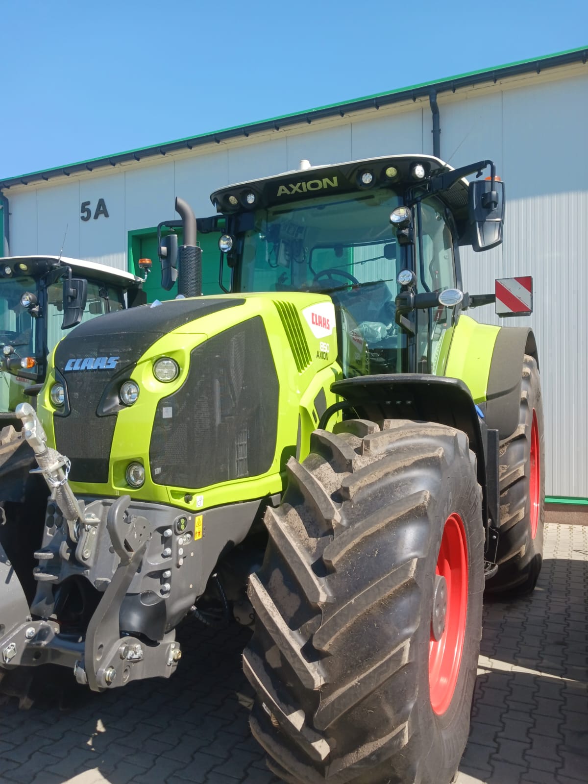 Claas Axion 850 CEBIS
